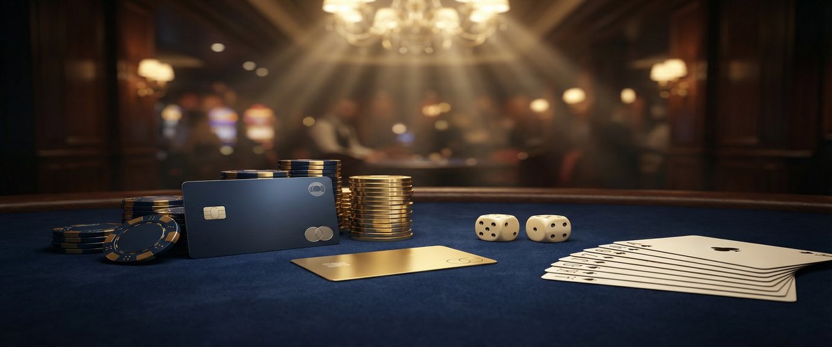 Best credit card casinos UK 2026 - Visa and Mastercard on casino table
